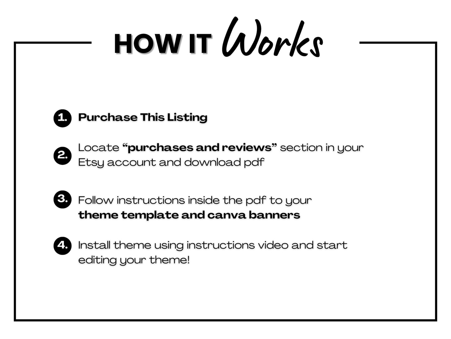 Luxury Boutique Shopify Theme Template, Black & White Theme, Website for Fashion business, Shopify Website Design, Shopify Banners