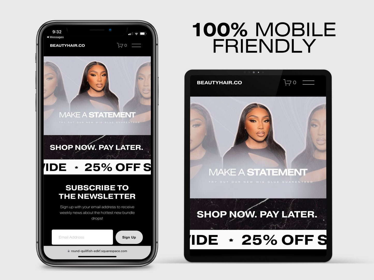 Black BOLD Aesthetic Squarespace Website Template, Aesthetic Website Template Squarespace,D.I.Y Website Design,Squarespace Template Editable