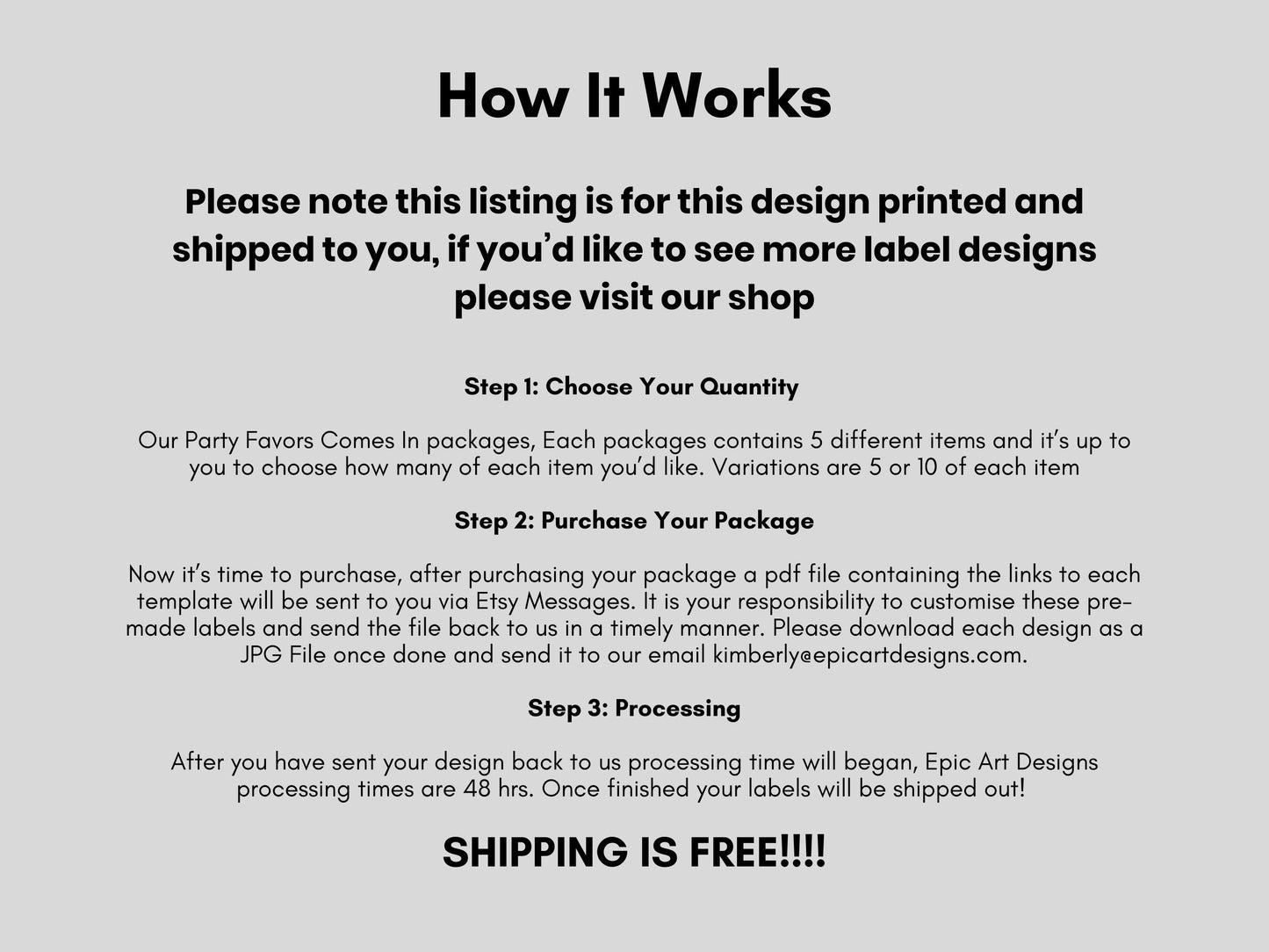Custom Party Favors, D.I.Y. Goodie Package For Birthday Party,Party Favor Bags For Kids,Juice Pouch Labels,Party Treats, Unique Party Favors