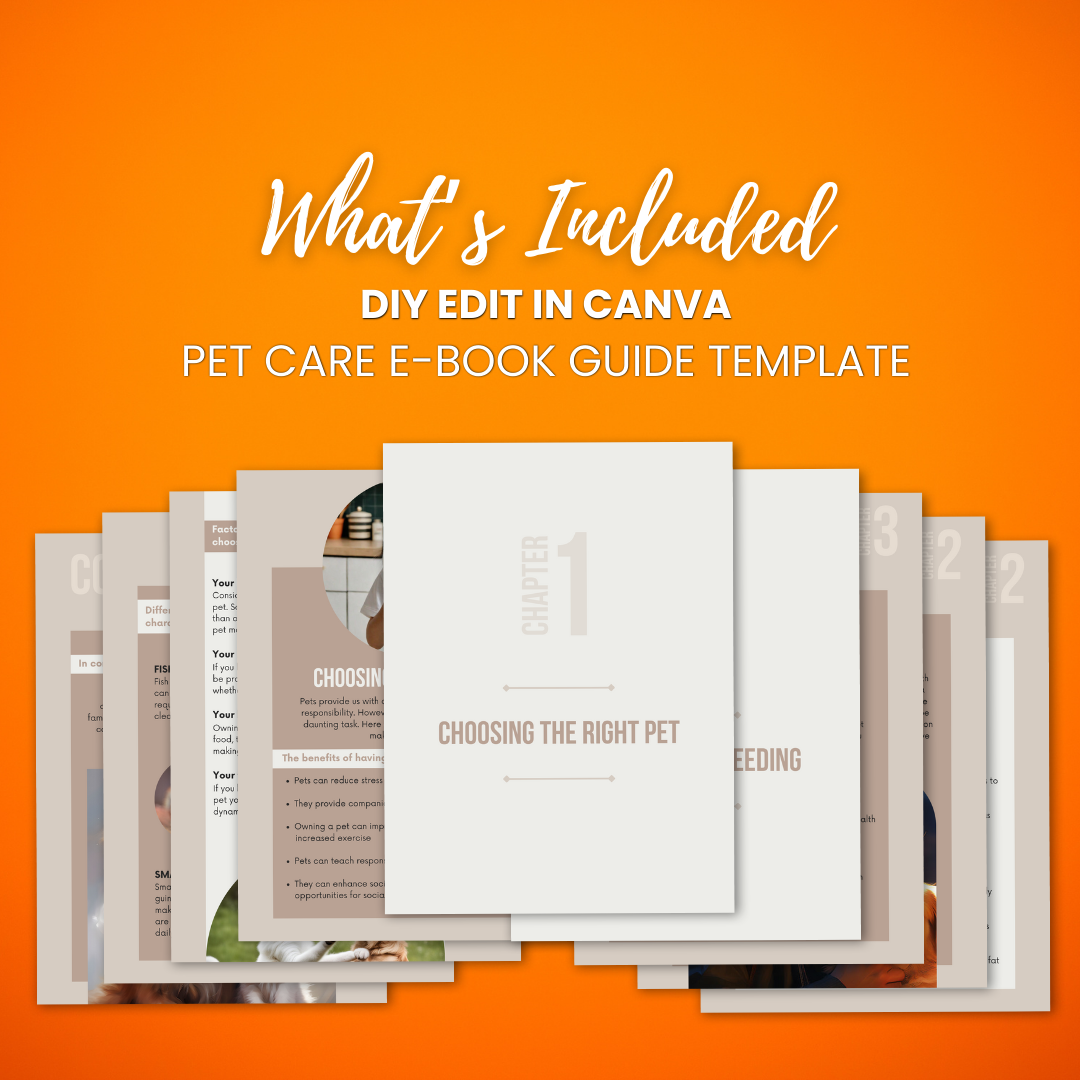 Animal Carebook Example.pdf Pet Care E-Book Guide Template – funeral program templates