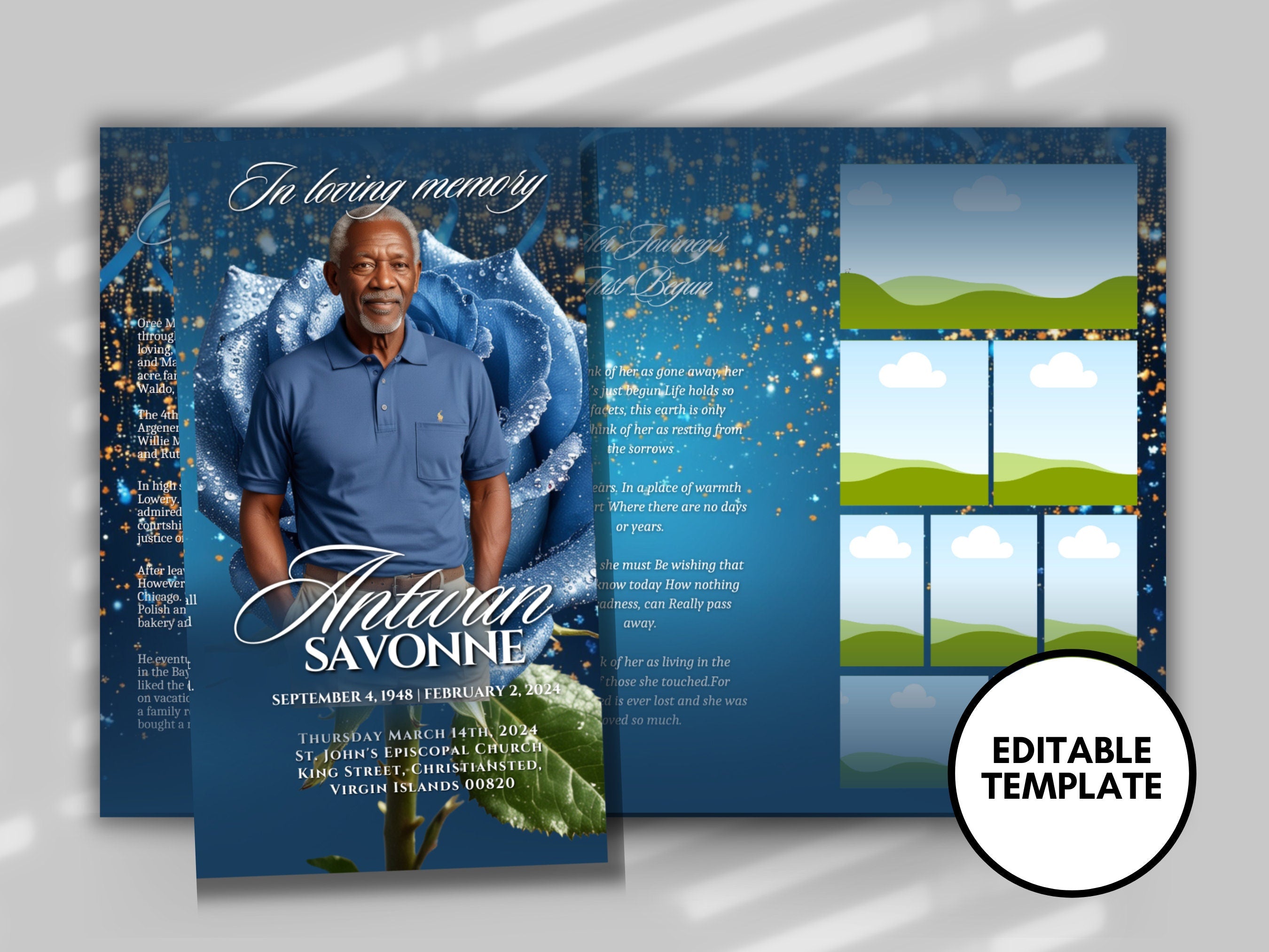 Funeral program 17