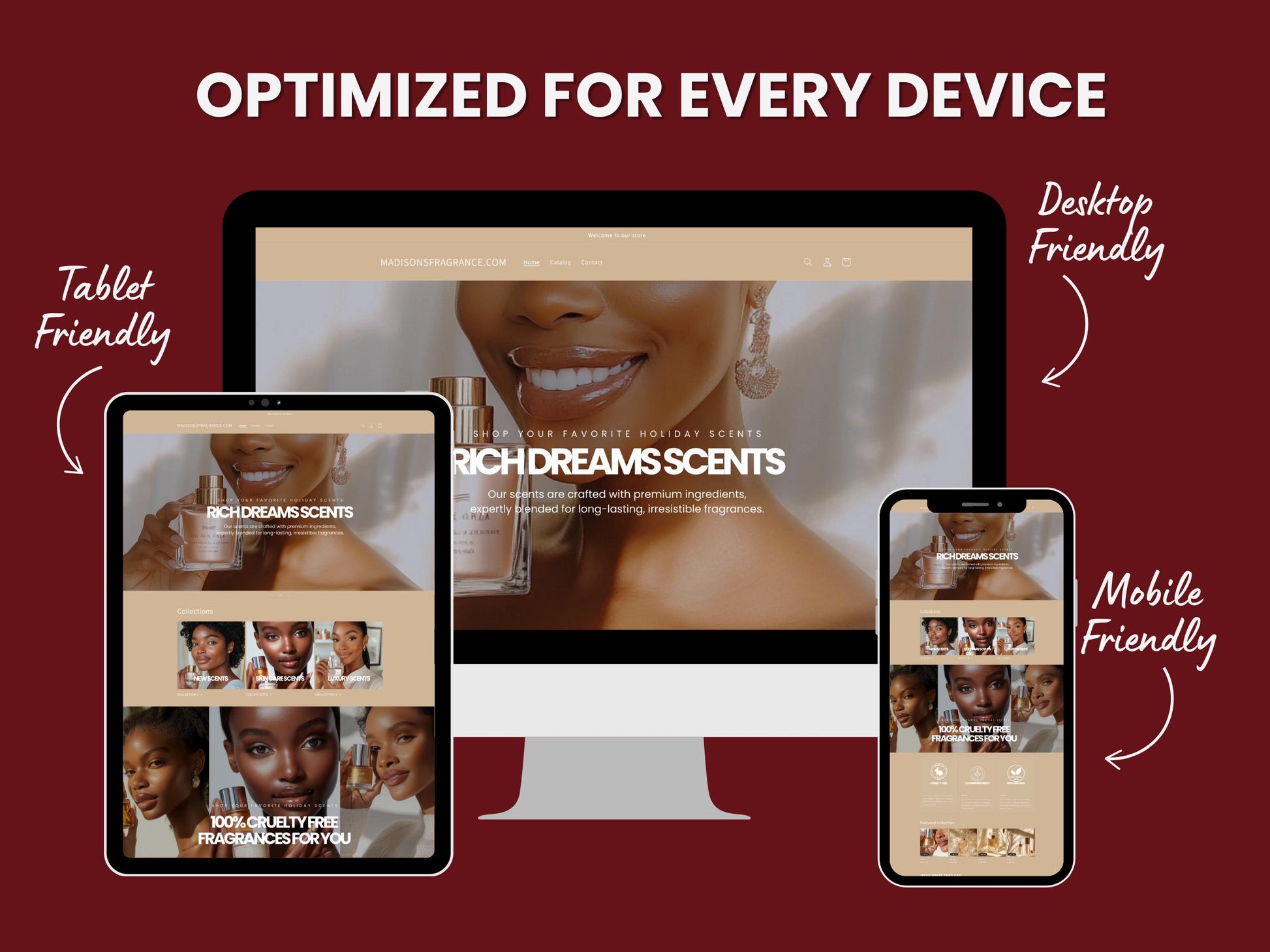 Aesthetic Shopify Skincare Theme Template, Aesthetic Beige Theme, Website for Skincare Businesses Shopify Website Design, Shopify Banners