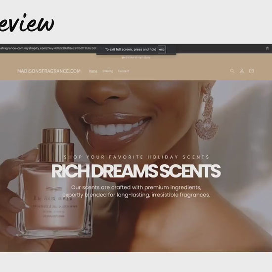 Aesthetic Shopify Skincare Theme Template, Aesthetic Beige Theme, Website for Skincare Businesses Shopify Website Design, Shopify Banners