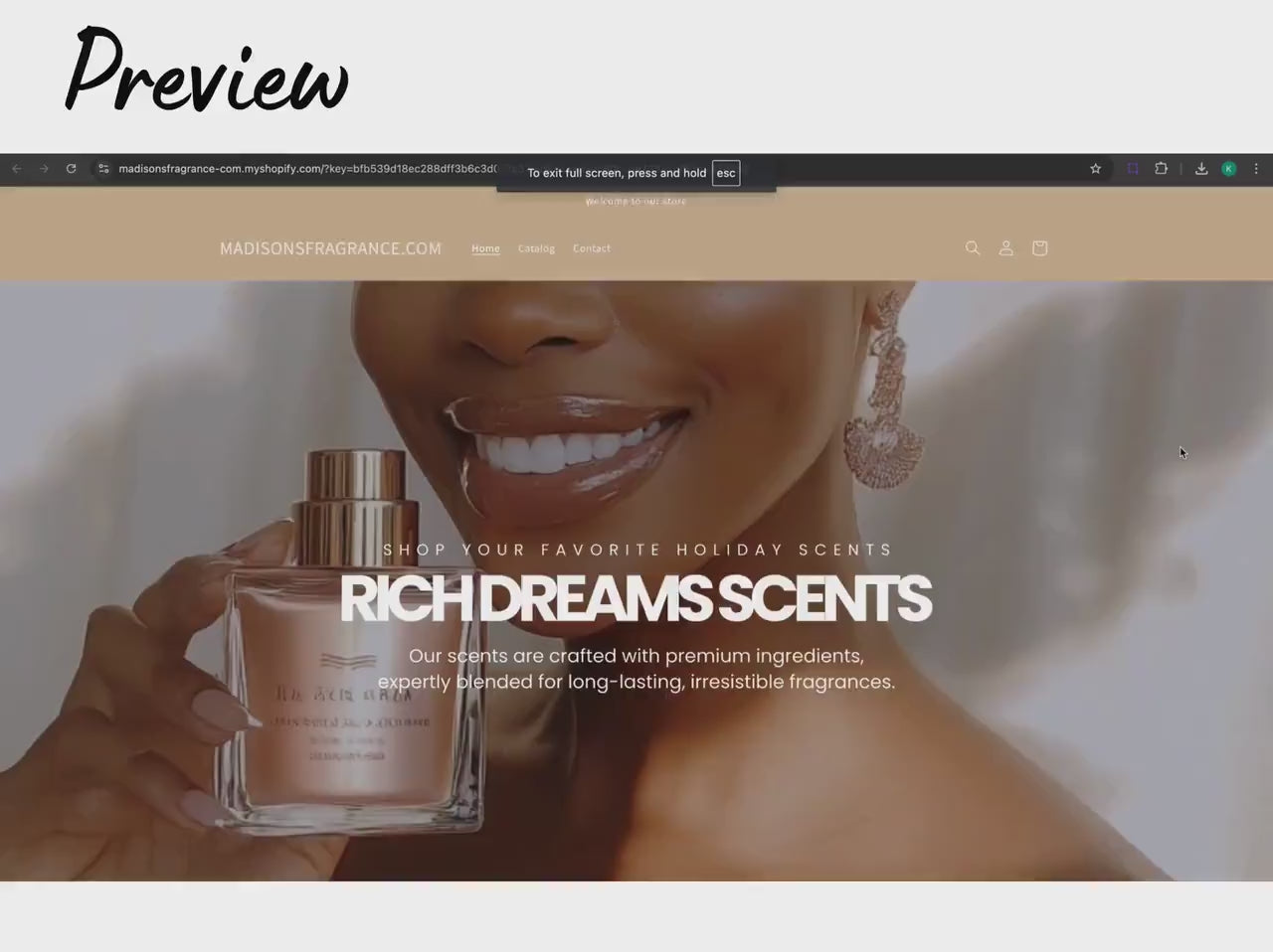 Aesthetic Shopify Skincare Theme Template, Aesthetic Beige Theme, Website for Skincare Businesses Shopify Website Design, Shopify Banners