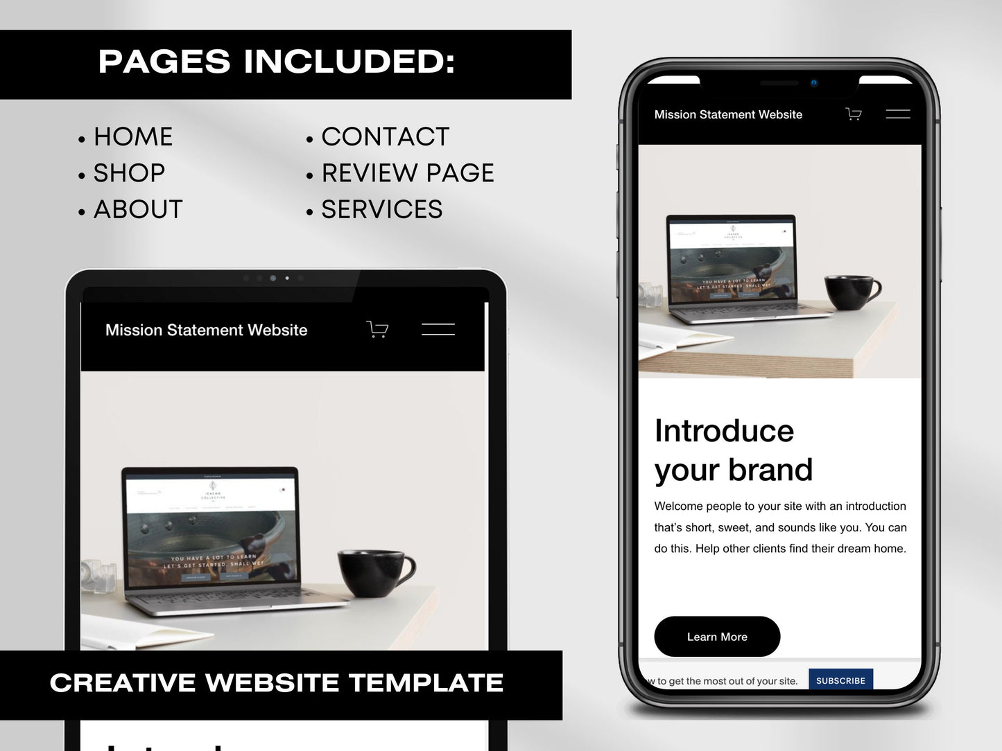 Aesthetic Marketing Squarespace Website Template, Website Template Squarespace,D.I.Y Website Design,Squarespace Template Editable